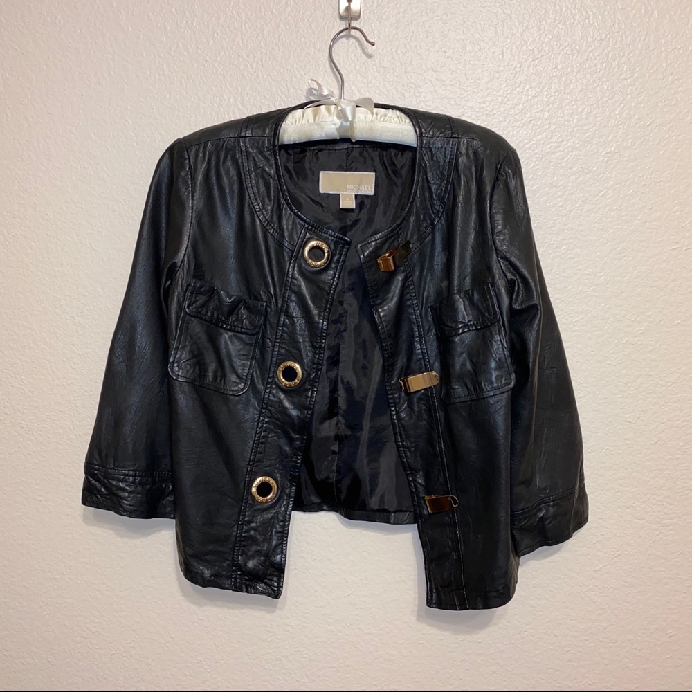 MICHAEL KORS Leather Jacket